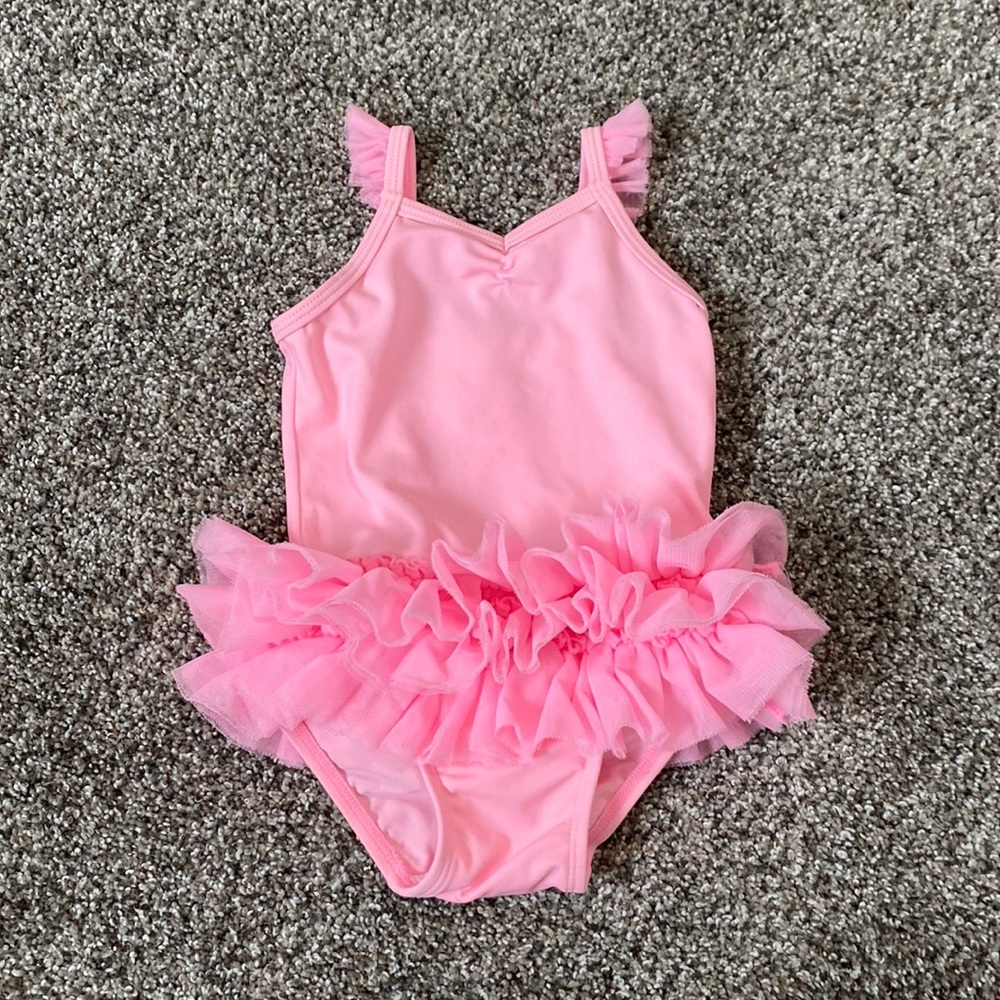Girls bathing suit 6-12m NEVER WORN!